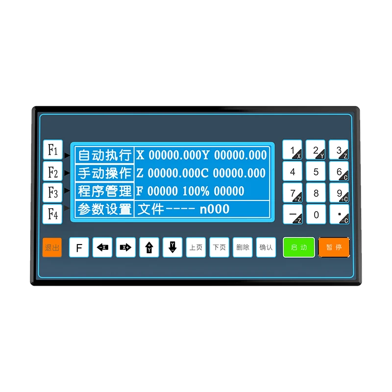 1-4 axis TC55 TC5510 Programmable Controller Step Servo Motor Controller CNC Bench Drill Punch Feed