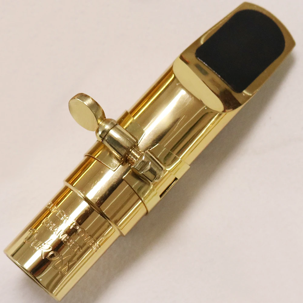 

Professional Metal Super Power Chamber Tenor Soprano Alto Saxophone Mouthpieces Gold Plated Sax Mouth Pieces Accessories