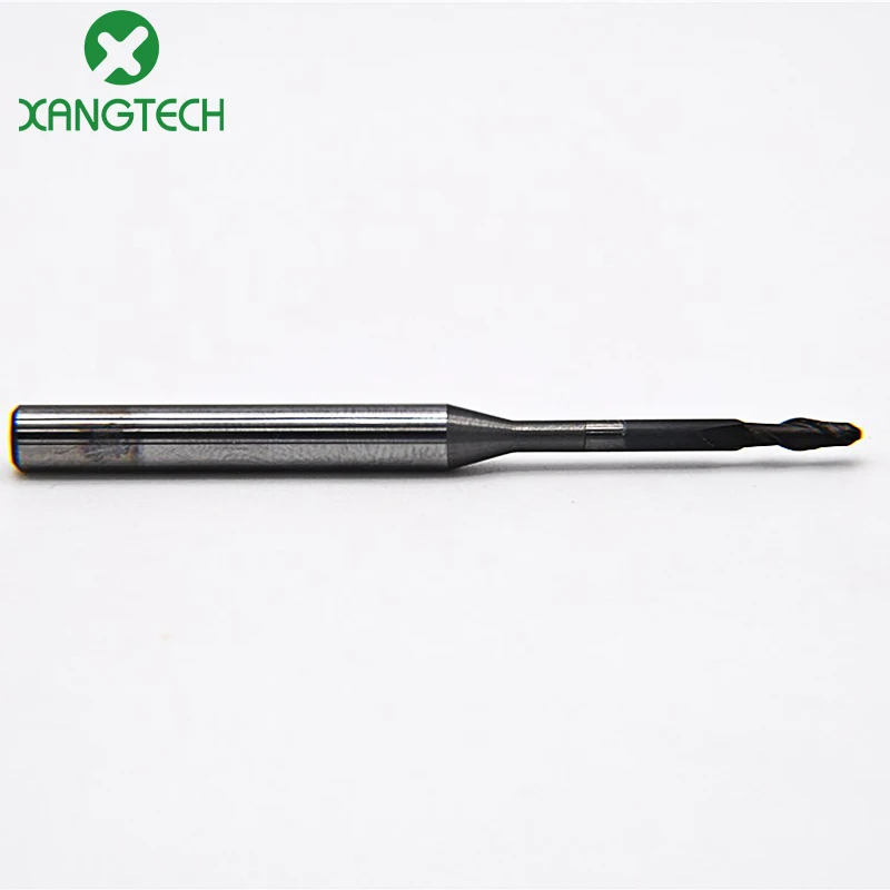 Free Shipping XANGTECH Roland DC/DLC Milling Burs Dental Cad Cam Milling Cutter 0.6/1.0/2.0mm for Zirconia Block