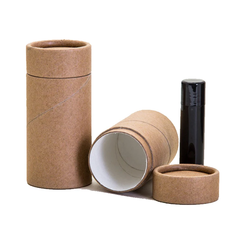 

Cardboard Deodorant Container, 100% Biodegradable Paper Cardboard, Cosmetic Push Up Tube, 40 ml, 50 PCs/Lot