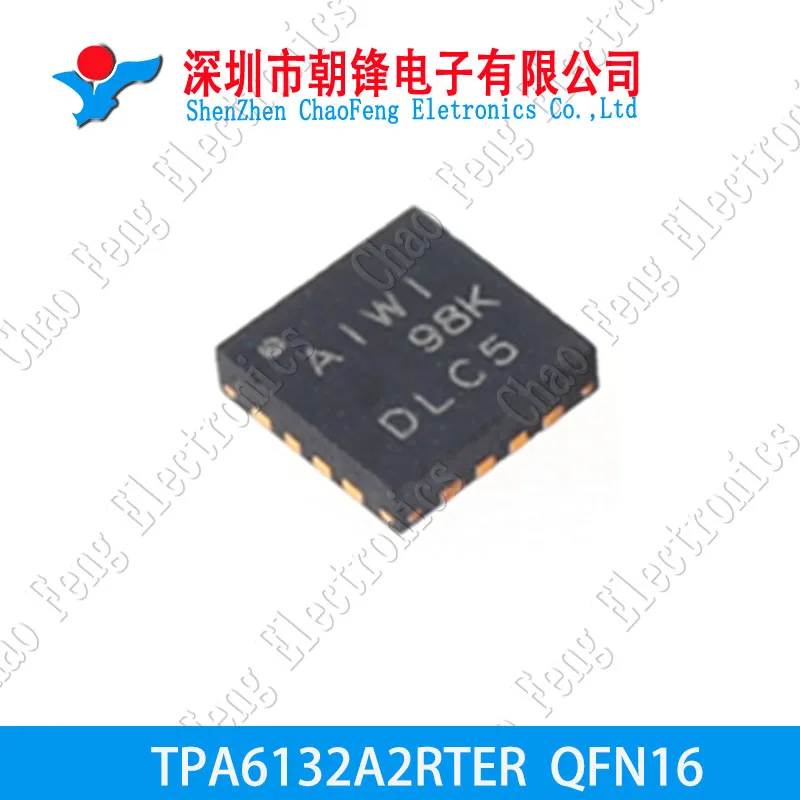 

10PCS TPA6132A2RTER AWAI TPA6132 QFN16 New original