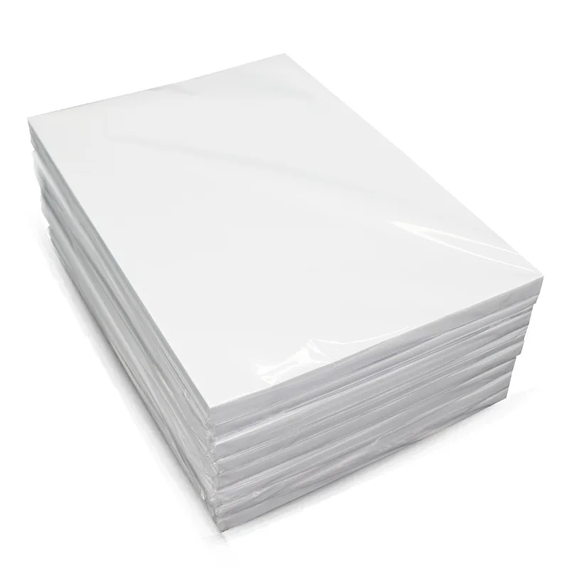 Papel fotográfico A4 de doble cara y alto brillo para impresora láser, 105g, 128g, 157g, 200g, 250g, 300g, papel de impresión láser recubierto con