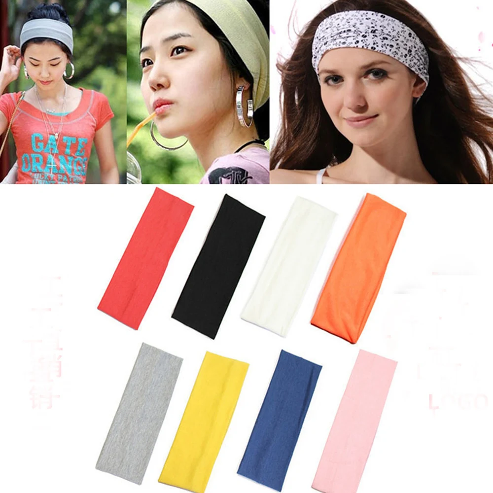 Women Headbands Hair Bands Stretchy Hairband Soft Head Wrap Elastic Headbands for Women Hair Accessories for Girl Women Man