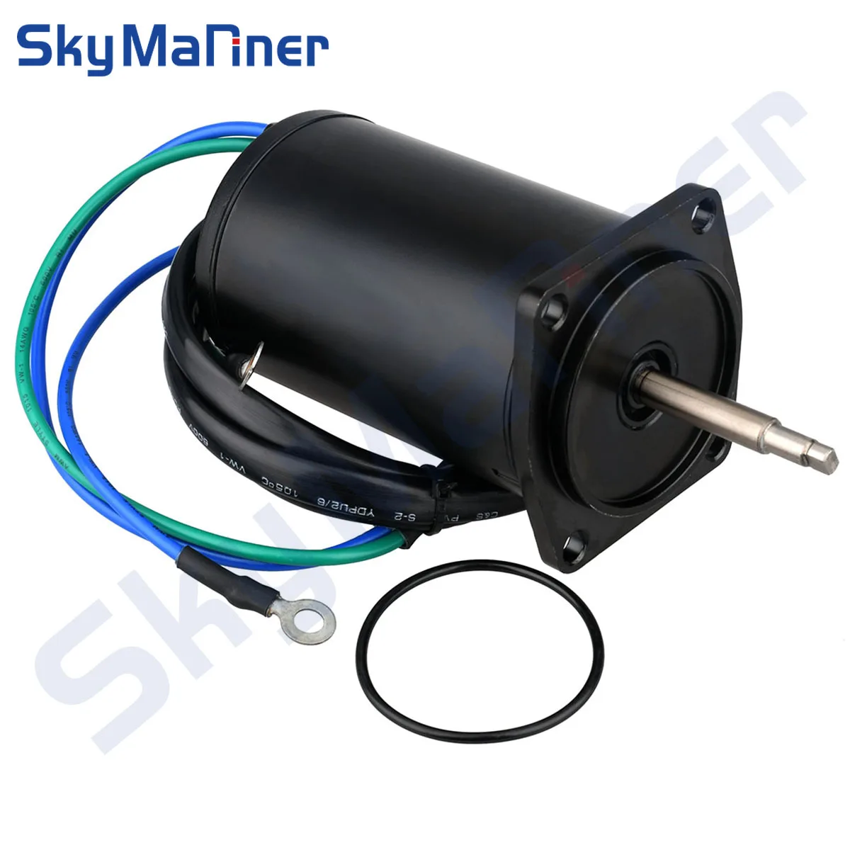 6H5-43880 Tilt Trim Motor For Yamaha Outboard Motor 2T 40HP 50HP  12V 2 Wire 4 Bolt Mount  Lester 10836 6H5-43880-02