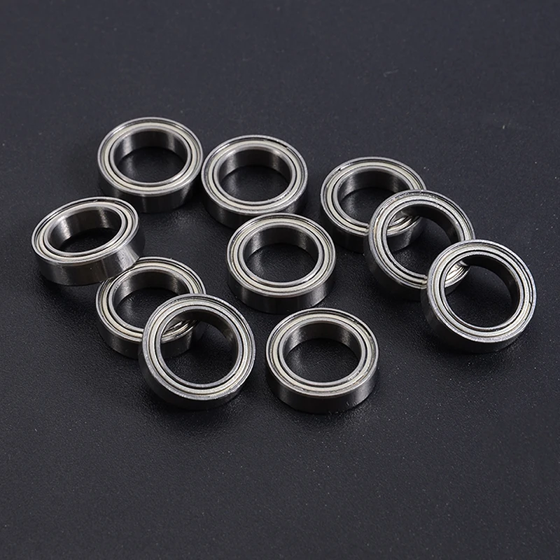 10Pcs/lots of miniature 6700Zz bearing steel metal shielded ball bearing thin-walled roller 10X15X4 mm