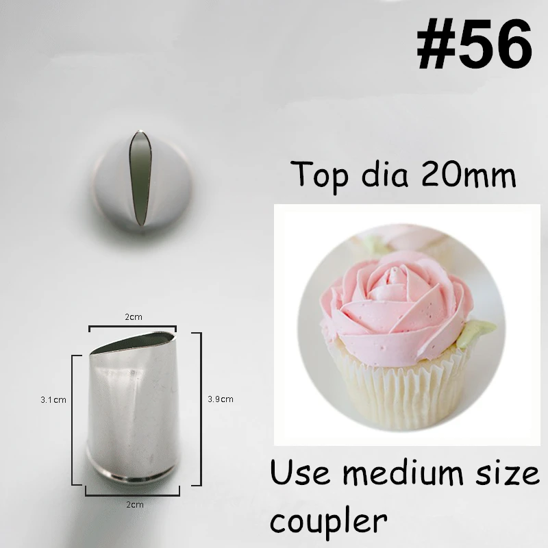 Baking Tools Rose Flowers Nozzles Creative Icing Piping Nozzle Pastry Tips Sugar Craft Cake Decorating Tools