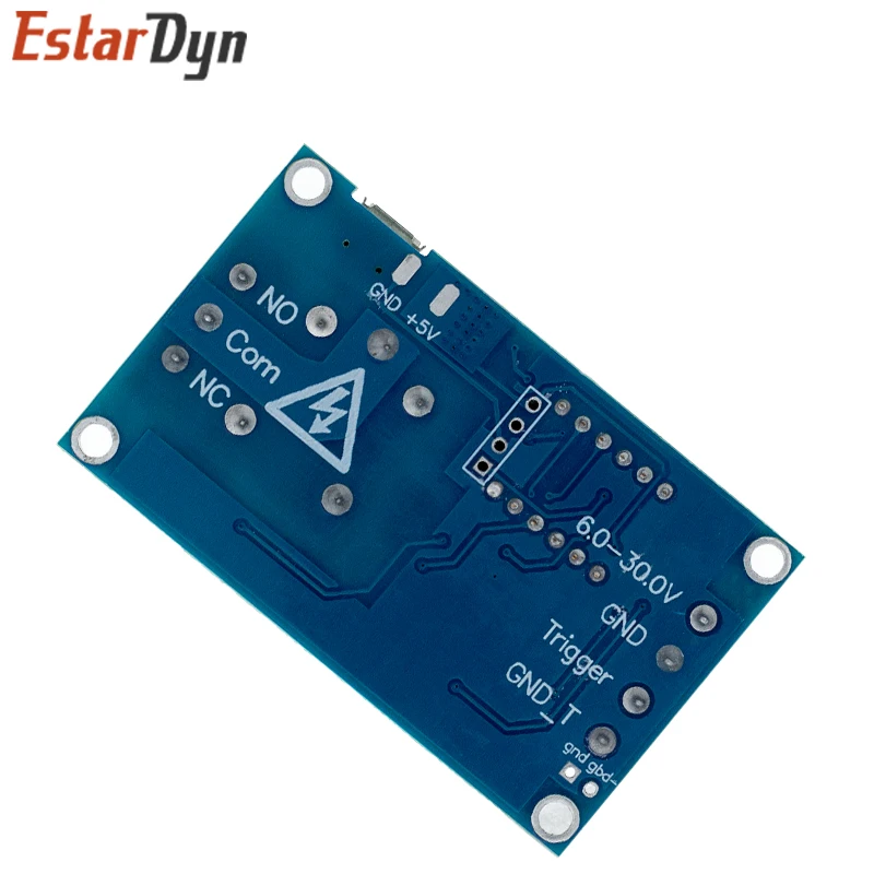 6-30V Relais Module Switch Trigger Vertraging Circuit Timer Cyclus Verstelbare Trigger Off/On Schakelaar Timing cyclus Voor Arduino