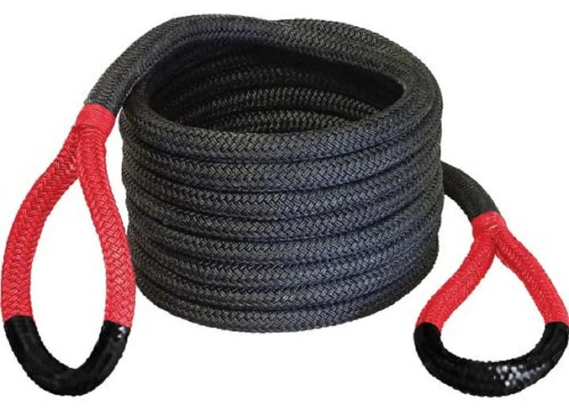 12T-15TX6M-9M, heavy duty nylon winch towing rope ATV UTV tow trailer cable rope lifting sling