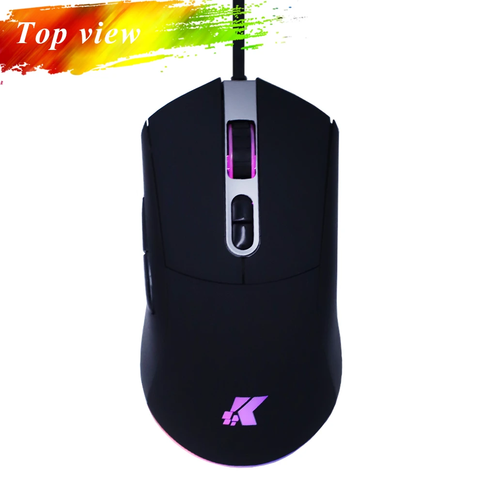 Wired G138 Gaming mouse gamer 5000 DPI for FPS MOBA E-sport Gaming Mice Symmetrical PMW3325 Optical Sensor for PC ProCSGO PUBG