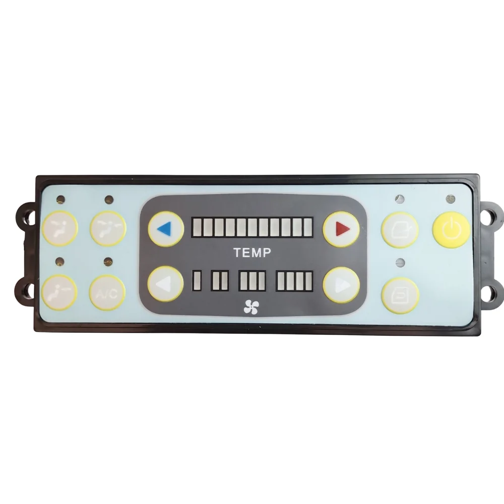 For Excavator SANY SY60/75 Air Conditioning Panel Switch controller Excavator Machine Parts Free Shipping