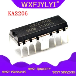 5PCS KA2206 DIP12 KA2206B DIP new and original IC