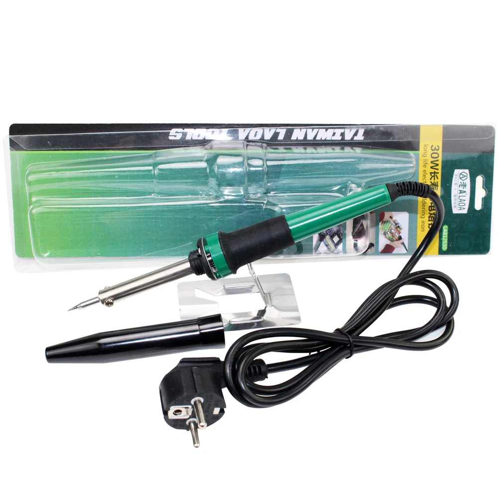 LAOA  Electric Soldering Iron Welding Table Heating Pen With Protective Cover PC Mobile Phone With EU Plug