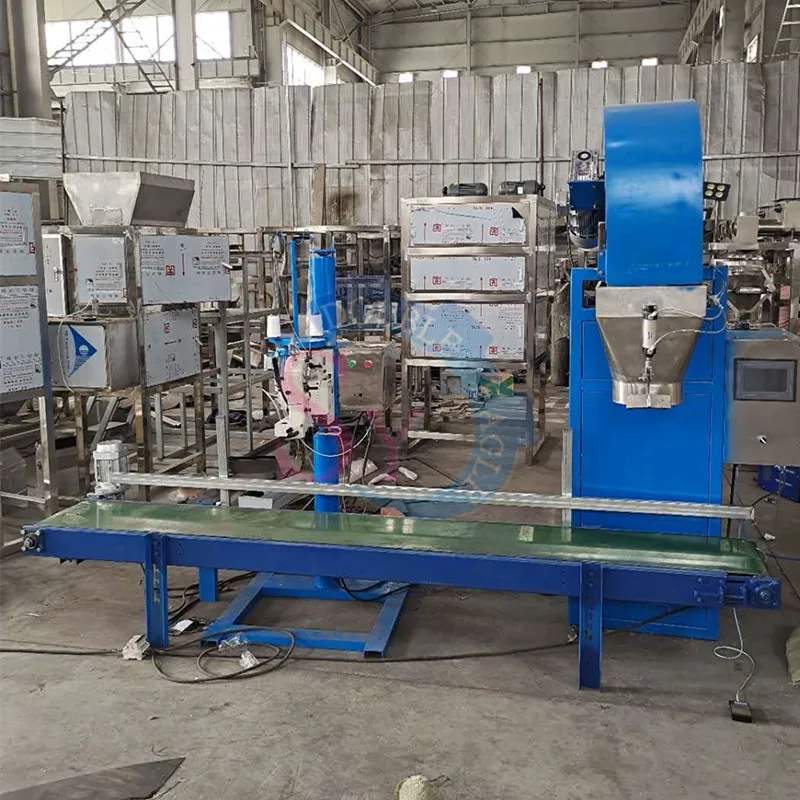 Industrial 25kg Automatic Ration Animal Feed Bagging Machine/Peanut Garlic Onion Seeds Quantitative Packing Equipment