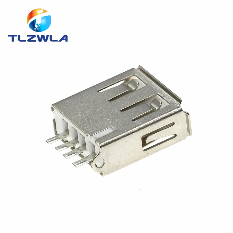 10PCS A Female Welding Line 15.0MM Welding Line Type A Female USB Driver Block Injection Body USB Interface