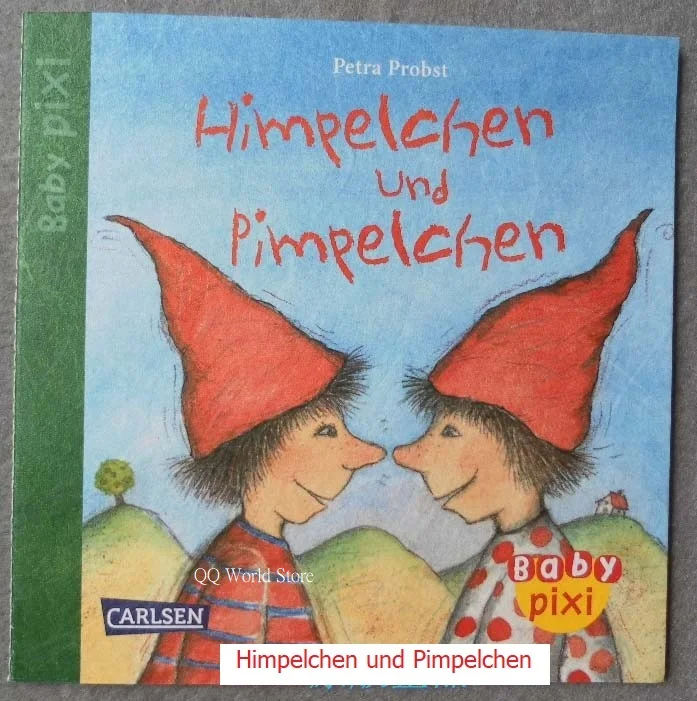 Random 4 books child kids baby Unkaputtbar Baby pixi story German learning book Early enlightenment reading picture book Age 1