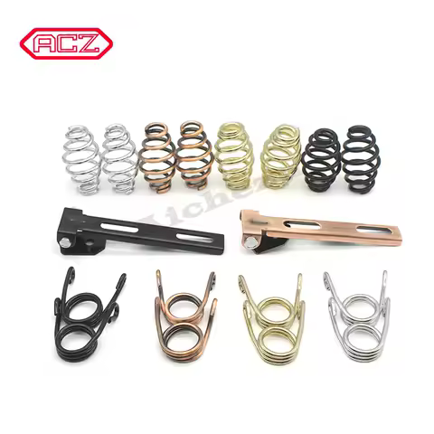 ACZ Solo Seat Saddle Seats Spring for Harley Dyna Fatboy Sportster Softail XL1200 XL883 Bobber Chopper XL 883 1200