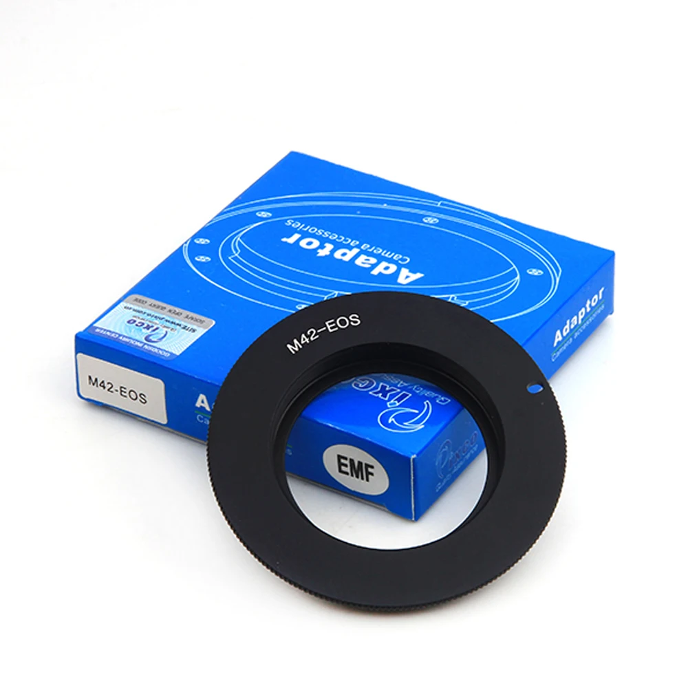 Pixco EMF AF Confirm Adapter Suit For M42 Lens To Canon EOS 550D 50D 7D 5D II Cameras