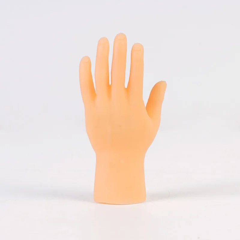 Tiny Hands Set De 12 Mini Mains Marionnettes à Doigts – Ciseaux, OK, Poing – Caoutchouc Souple – Halloween, Jeux Avec Animaux