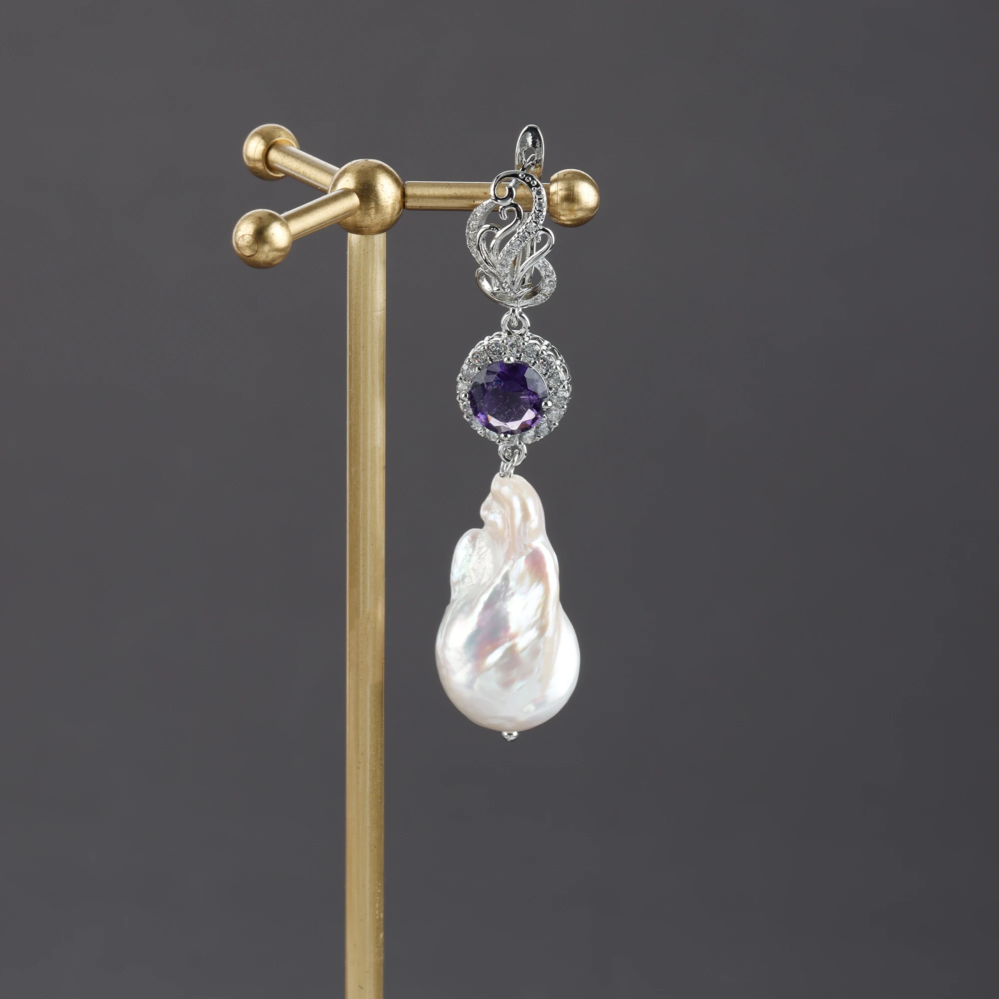 YEGUI M950,jewelry accessories,clasp hooks,18k gold plated,copper metal,charms,hand made,diy accessories,jewelry making,4pcs/lot