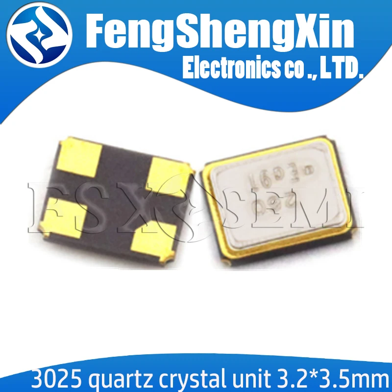 10pcs  3225 quartz crystal unit  3.2*3.5mm 4pin 11.0592M 11.2896M 36MHZ 38MHZ 40MHZ 45MHZ 48MHZ 50MHZ 54MHZ