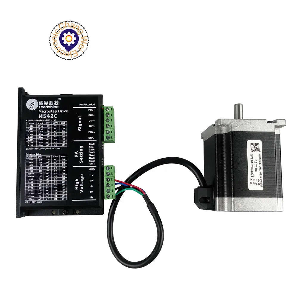 

M542C+Original Leadshine 57 stepper motor 23 / 57CM series of various specifications high torque low heat and high stability