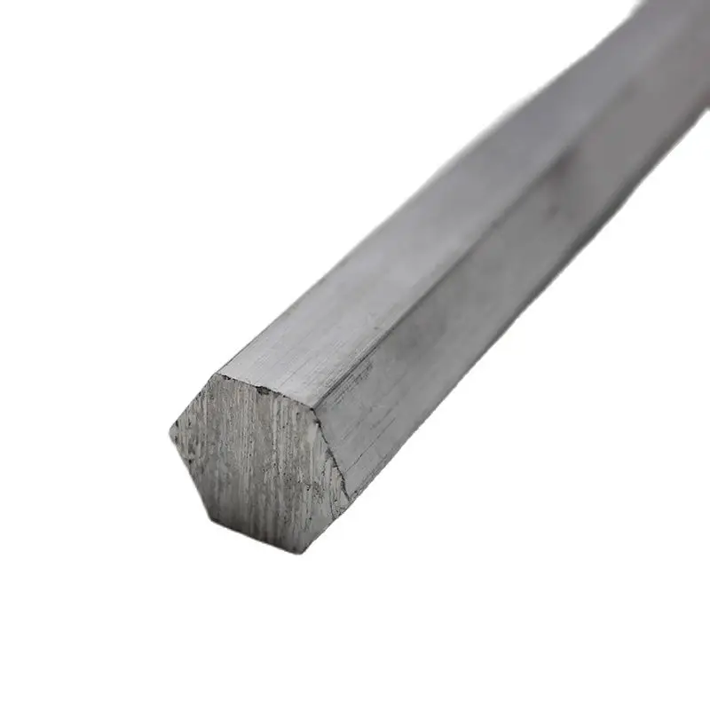 dia 10mm to 30mm 300mm Long  Aluminum Hexagon Rod Bar 6061 customized cutting length service