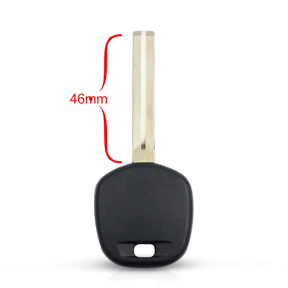 KEYYOU Transponder Chip For Toyota Rav4 Prado Camry Reiz Highlander Yaris Corolla Car Remote Key Shell Uncut Blade Blank Case