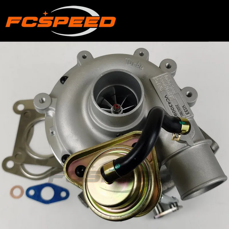 Upgrade 10+0 MFS Turbocharger RHF5 VJ26 VJ33 WL84 Turbine full turbo for Mazda B2500 2.5L 80 Kw 109 HP 115 J97A 1996-1999