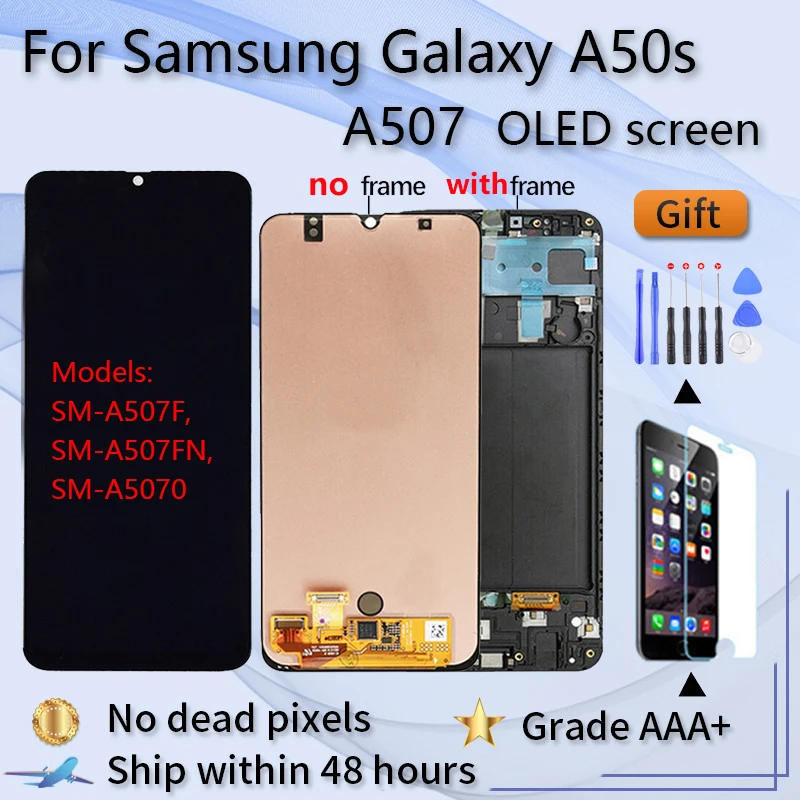توصية وتحليل لشاشة LCD لجهاز Samsung Galaxy A50S A507 A507F