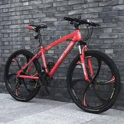 Male And Female Mountain Bike Bicycle Adult Off-road Racing One-wheel Sports Bike Shock Absorption Variable Speed Youth Bicycle