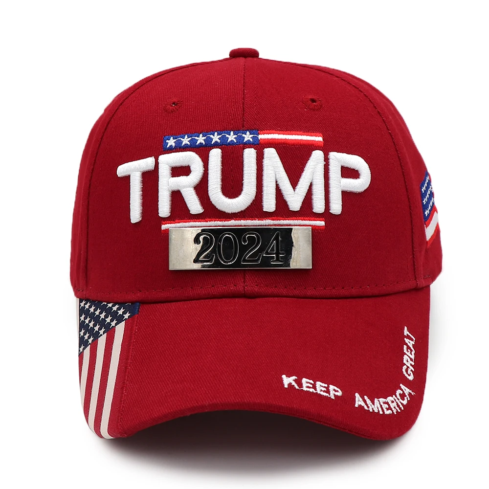 Donald Trump 2020 Changed To 2024 Cap Camouflage USA Flag Baseball Caps Keep America Great Snapback President Hat 3D Embroidery