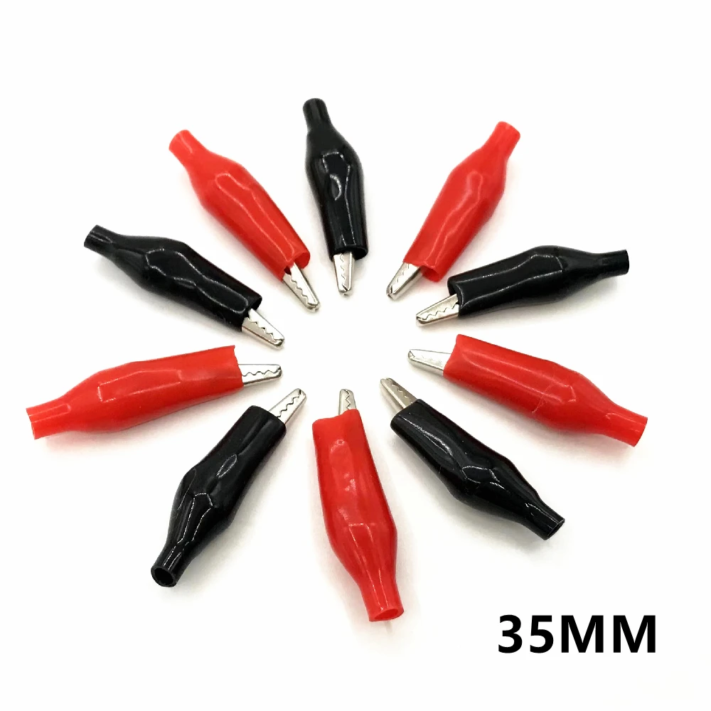 Metal Alligator Clip for Testing, 10pcs