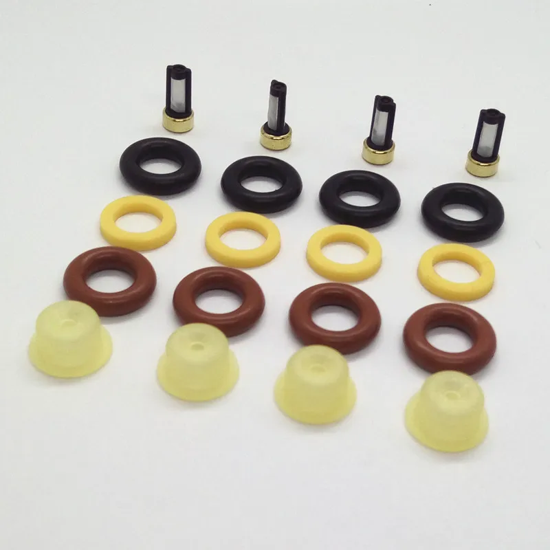 4sets Fuel Injector Repair Kits For BWM K100  Motorcycle OEM 0280150210 0280150705 Replacement Parts For AY-RK003