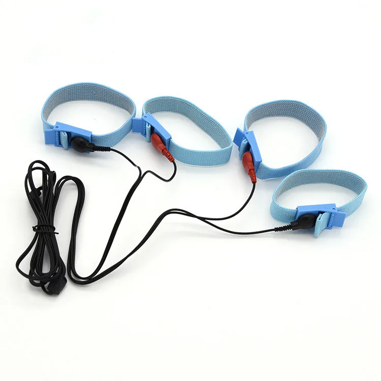 SM Electro Shock Cock Ring Conductive Fiber Penis Ring Electro Stimulate  Therapy Massager Men Penis Extender Enlargement Sex Toy