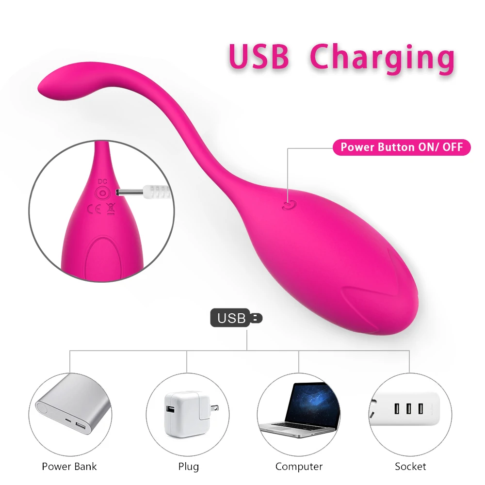 Safe Silicone Erotic Jump Egg Remote Control Female Vibrator Clitoral Stimulator Vaginal G-spot Massager Sex Toys for Couples