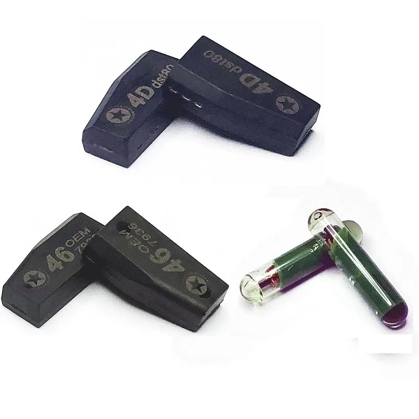 10pcs x Super Chip 4D transponder 80bit ID46 ID48 Copy Chip Cloner For Volkswagen Toyota Nissan Opel Renault Fiat Hyundai KIA