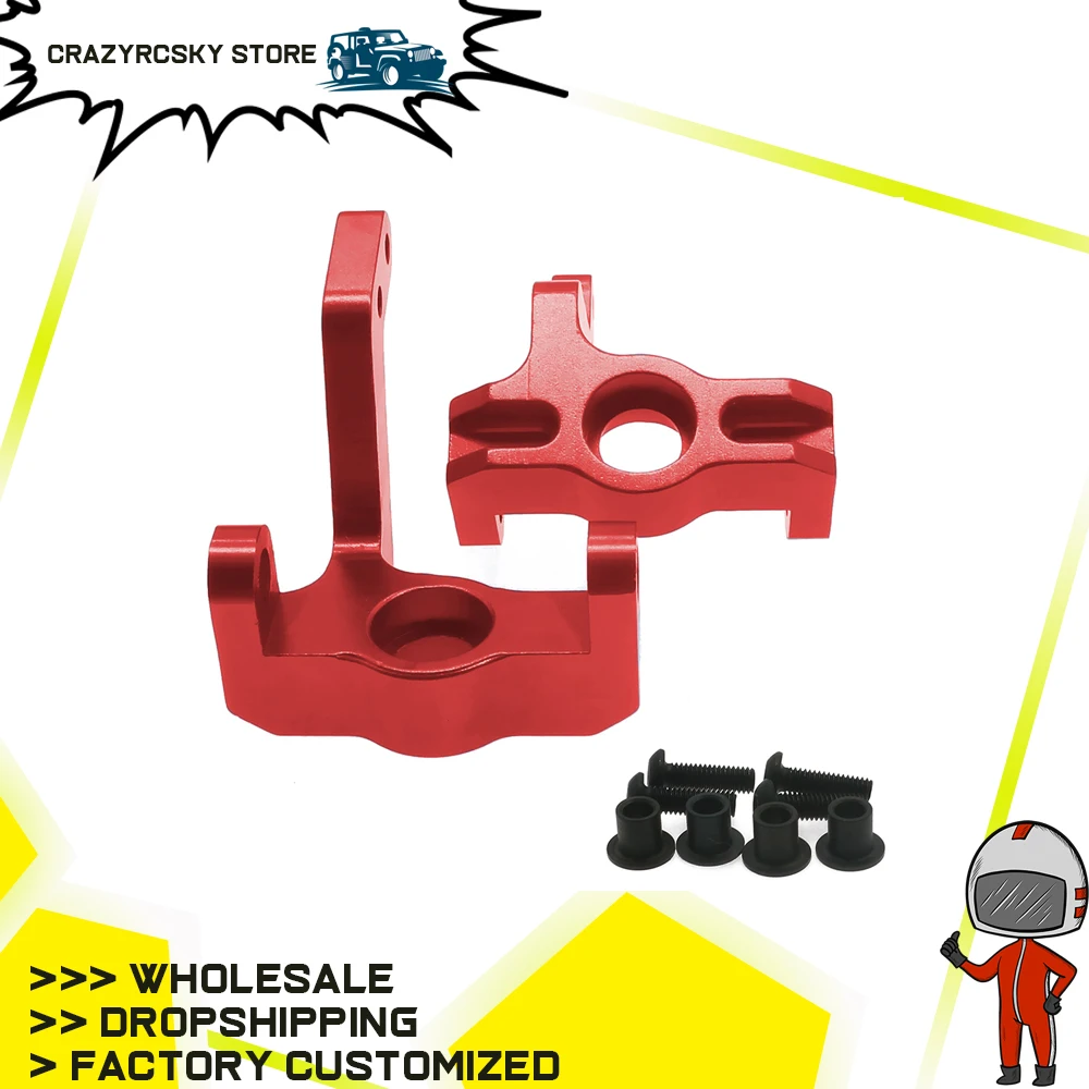 2pcs Alloy Steering Arm Hub Carrier 10923 For Rc Hobby Model Car 1/10 Vrx Octane Vetta Karoo Ftx Outlaw Upgraded Hop-Up Parts