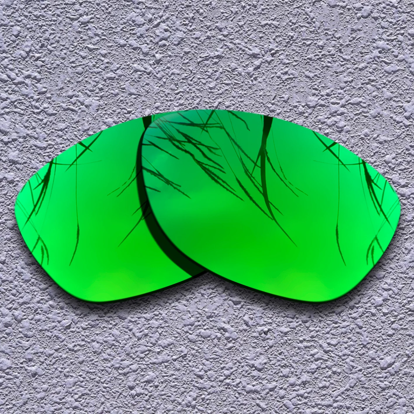 Emerald Green Polarized Replacement Lenses for Oakley Jupiter Sunglasses