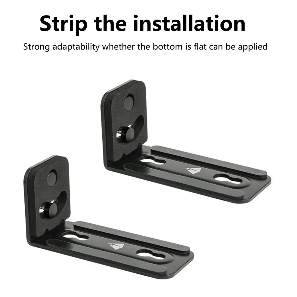 Soundbar Bracket Reliable Soundbar Mount Stand Storage Easy Installation  Practical Anti-slip Sound Bar Wall Mount Holder