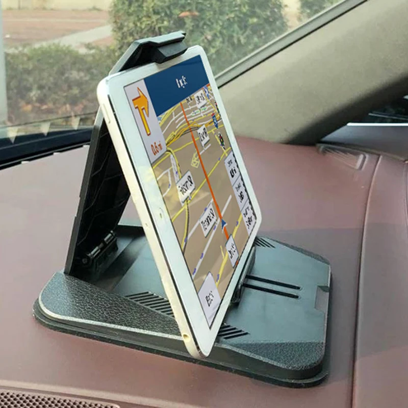 Universal Tablet Phone Holder Dashboard Mount Smartphone Holder Anti Slip Mobile Phone Stand GPS For For 3-9.7 Inch