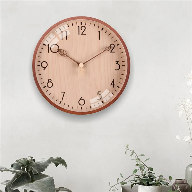 1pcs Wooden Sun12888 Wall Clock Mechanism Quartz Step Clock Movement 8.9mm 14.8mm 17mm 23.5mm Shaft+metal hook