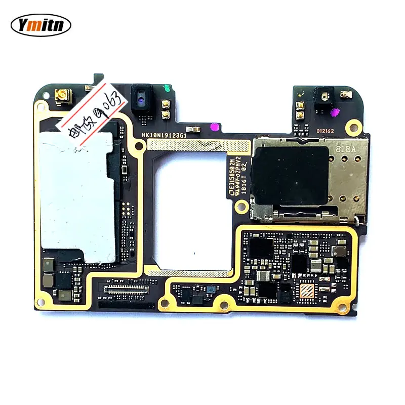 Ymitn Mobile Electronic Panel Mainboard Motherboard Unlocked With Chips Circuits flex Cable For Meizu 15 15 plus 15plus