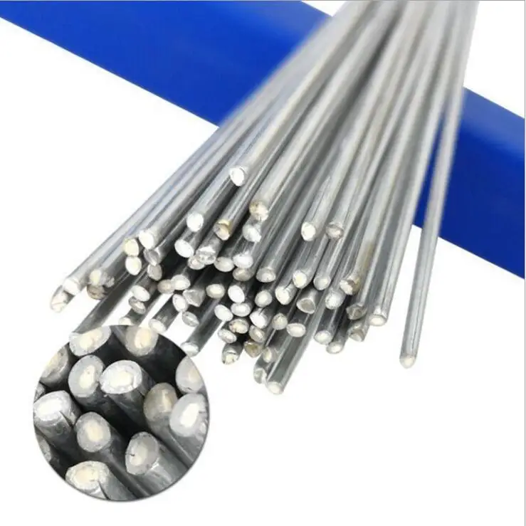 

1set 500mm Low Temperature Easy Melt Aluminum bar Welding Rods Weld Bars Cored Wire 1.6mm 2mm Rod Solder for Soldering Aluminum