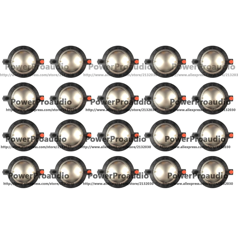 20pcs replacement 8ohm diaphragm Replacement Diaphragm for Yorkville DE750, E2512, EF508, TX4, TX8, 7403 Driver