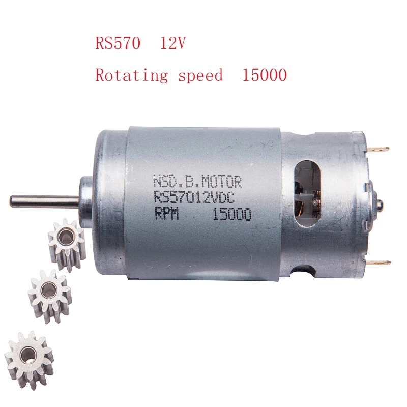 Electric Motor RS 570  6V 12V  Motor Drive Engine Accessory Kids RC Car Children Ride on Toys Replacement Parts