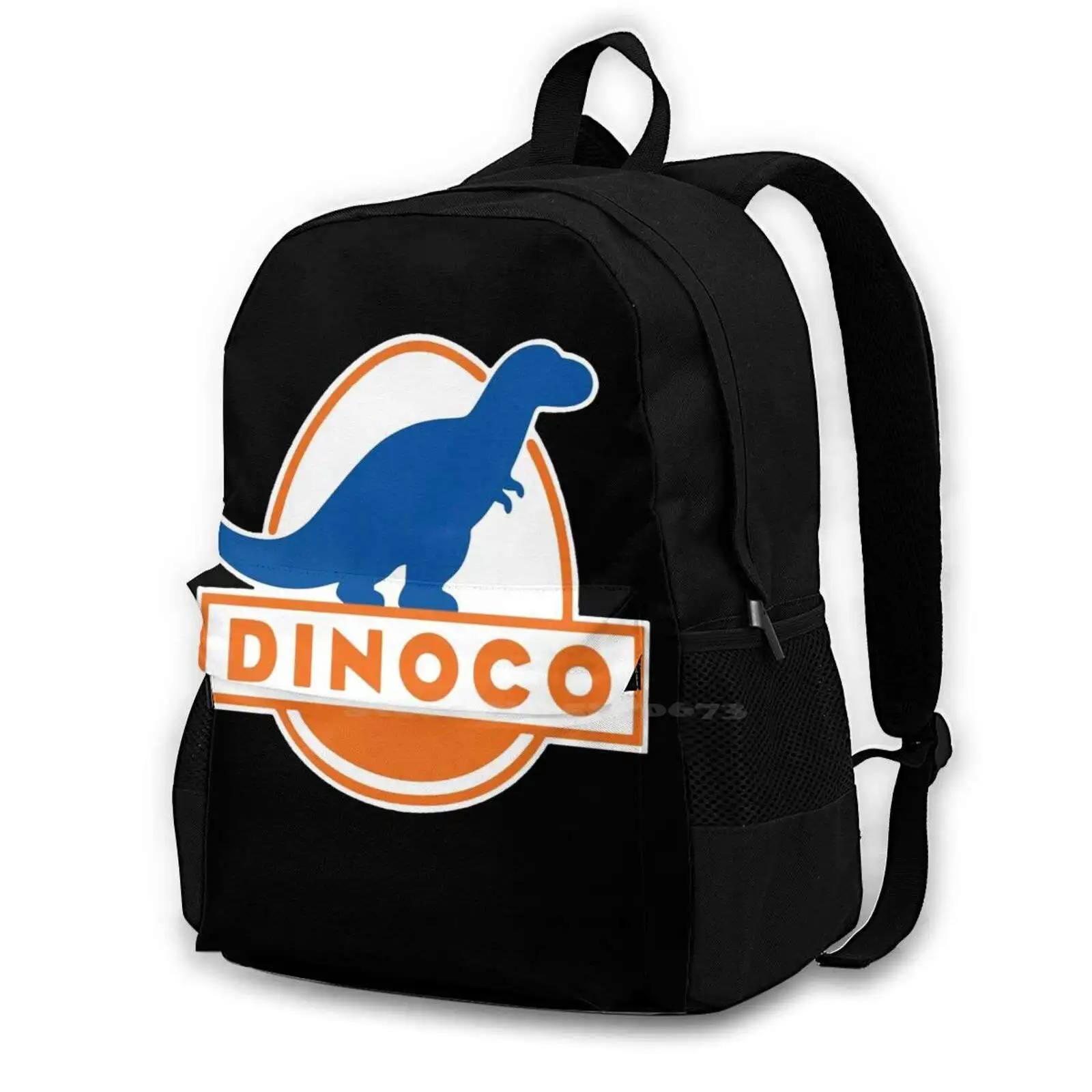 Dinoco Travel Laptop Bagpack School Bags Speed Lightning Dinoco Car Champion Spark Plug Texaco