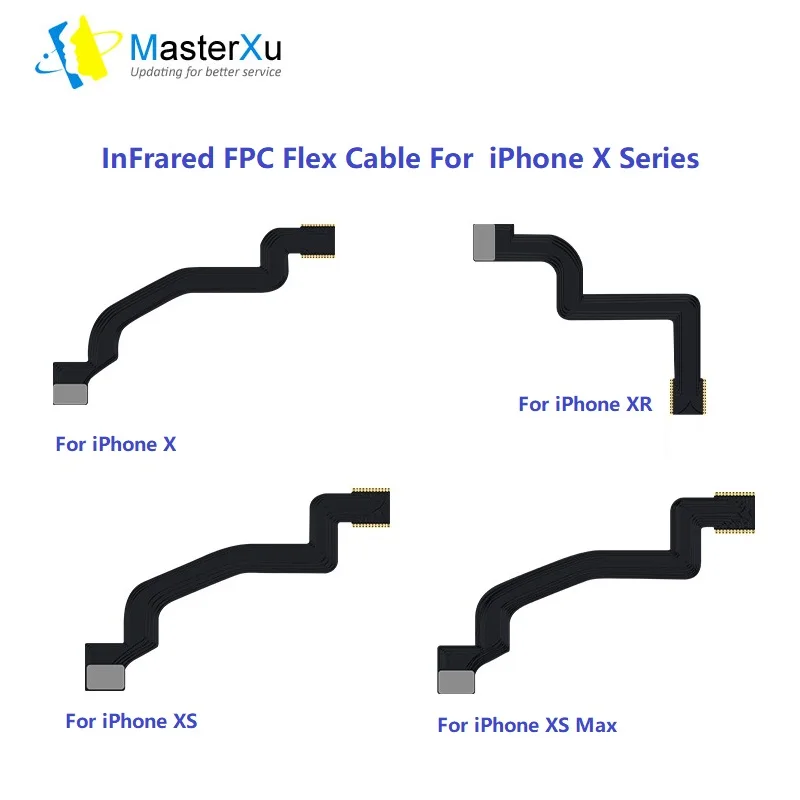 JCID JC Aixun Infrared FPC Flex Cable For iPhone X XS Max 11Pro 12 13 For Assistant Face ID Dot Projector Repair Swap Components