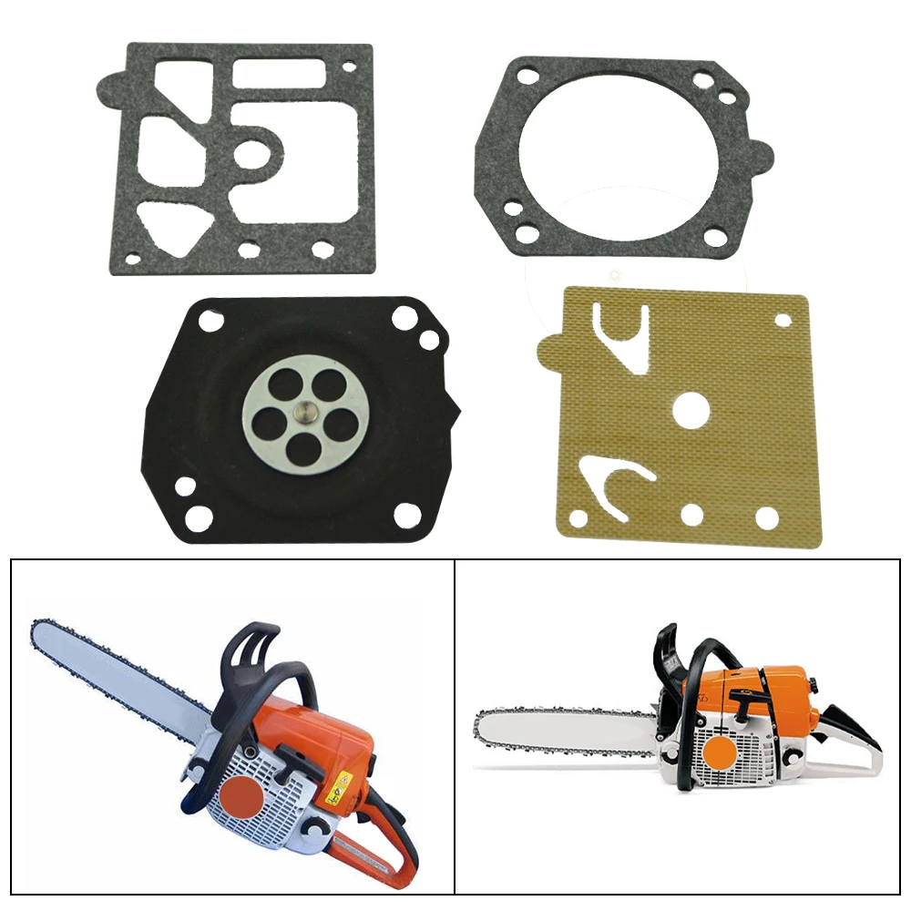 5set Carburetor Repair Diaphragm Gasket Kit for Walbro D10-HD for Stihl MS 290 310 390 440 Husqvarna 133 371XP 365 372 Chainsaw