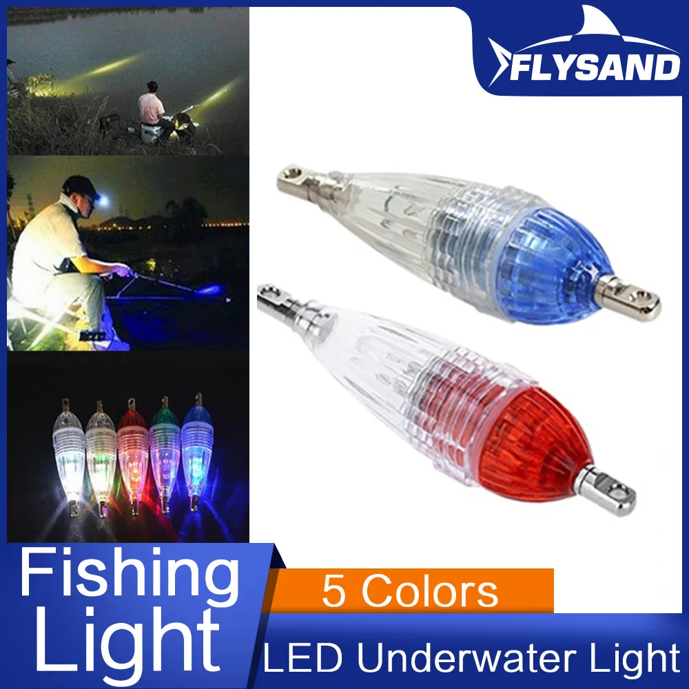 FLYSAND Mini LED Deep Sea Drop Underwater Tackle Fishing Lure Light Lamp Fishing Tool Fishing Accessory