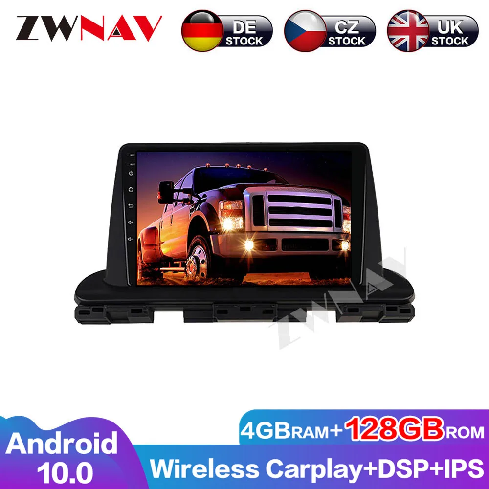 Touch Screen Car DSP 128G Carplay Android 10 DVD Player For Kia Seltos GPS Auto Radio Audio Stereo Multimedia Head Unit